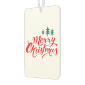 クリスマスデザイン（木あり） カーエアーフレッシュナー (左)