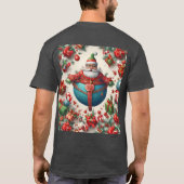 クリスマスデザインTシャツ Tシャツ (裏面)