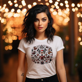 クリスマスデザインTシャツ Tシャツ