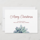 クリスマスデザートサウスウエストサキュルントフェスティバル シーズンカード (正面)