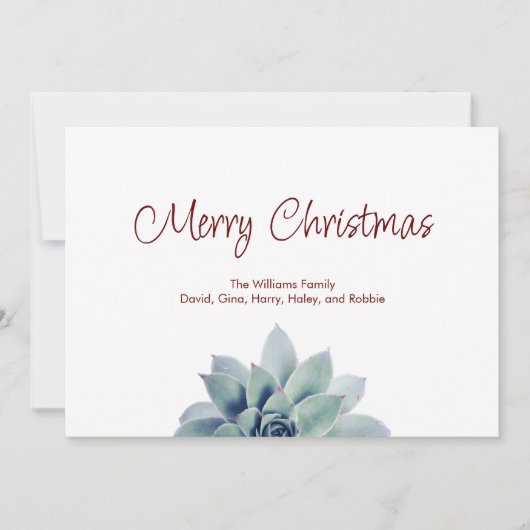 クリスマスデザートサウスウエストサキュルントフェスティバル シーズンカード (正面)