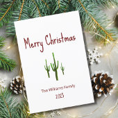 クリスマスデザートサウスウエストサグアーロサボス シーズンカード