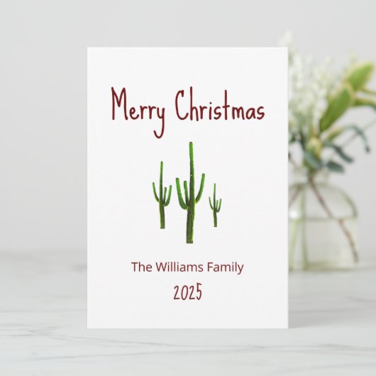 クリスマスデザートサウスウエストサグアーロサボス シーズンカード (スタンド正面)