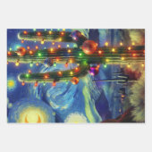 クリスマスデザートサグアーロサボスデクページ ラッピングペーパーシート (正面2)