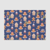 クリスマスデザートティッシュペーパー 薄葉紙 (正面)