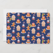 クリスマスデザート額写真クリスマス シーズンカード (裏面)