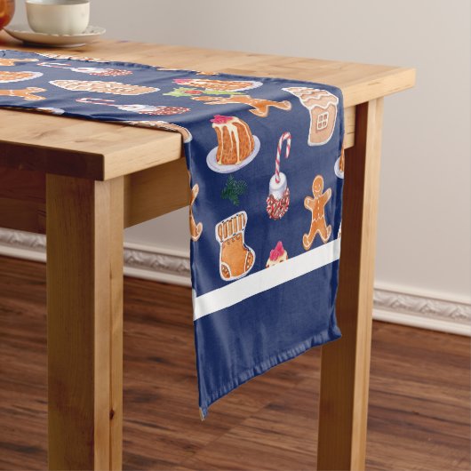 クリスマスデザート ショートテーブルランナー (インサイチュ)