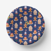 クリスマスデザート ペーパーボウル (正面)