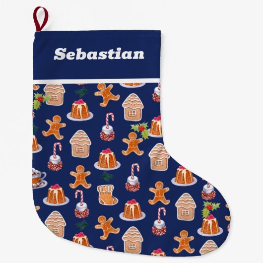 クリスマスデザート ラージクリスマスストッキング (正面)