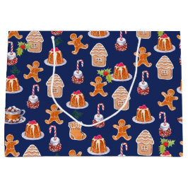 クリスマスデザート ラージペーパーバッグ