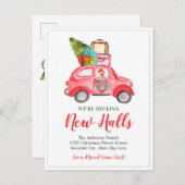 クリスマスデッキングニューホールズホームホリデームービング 案内ポストカード (正面/裏面)