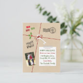 クリスマスデリバリーニューホームホリデームービング 案内ポストカード (スタンド正面)