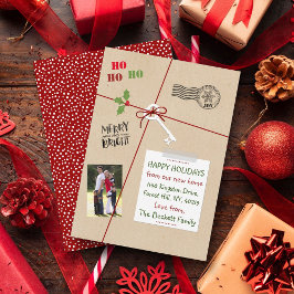 クリスマスデリバリー新しいホームホリデームービングカード シーズンカード