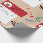 クリスマスデリバリー! ラッピングペーパー (角)