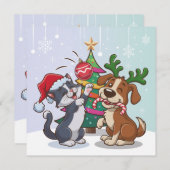 クリスマスデー シーズンカード (正面/裏面)