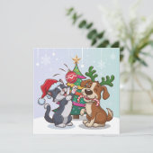 クリスマスデー シーズンカード (スタンド正面)