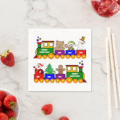 クリスマストイカラフルト スタンダードカクテルナプキン (インサイチュ)