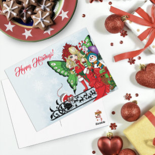 クリスマストイズフェアリー ポストカード