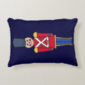 クリスマストイソルジャー装飾用クッション アクセントクッション (正面)