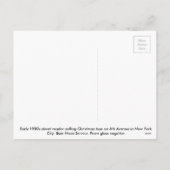 クリスマストイベンダー シーズンポストカード (裏面)