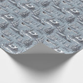 クリスマストイル ラッピングペーパー (角)