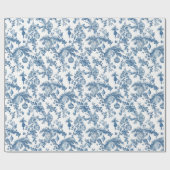 クリスマストイレデュジュイビクトリアンヴィンテージホリデー ラッピングペーパー (フラット)