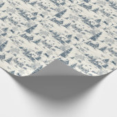 クリスマストイレパターンアクセサリー ラッピングペーパー (角)