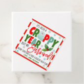 クリスマストイレ紙ギフトラベル フェイバータグ (インサイチュ)