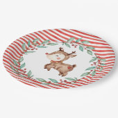 クリスマストインデアファースト誕生日紙プレート ペーパープレート (アングル)