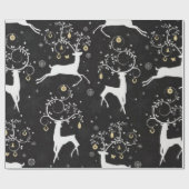 クリスマストインデナーホリデーラッピング紙 ラッピングペーパー (フラット)