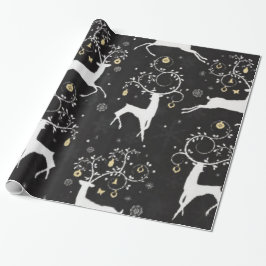 クリスマストインデナーホリデーラッピング紙 ラッピングペーパー