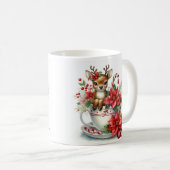 クリスマストインデナーマグカップ8 コーヒーマグカップ (正面右)