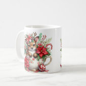 クリスマストインデナーマグ6 コーヒーマグカップ (正面左)