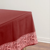 クリスマストインデナーレース52インチx 70インチ テーブルクロス (インサイチュ)