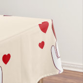 クリスマストインデナー顔 テーブルクロス (インサイチュ)