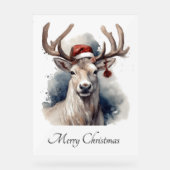 クリスマストインデナー、カスタマイズ可能 アクリルサイン (正面)