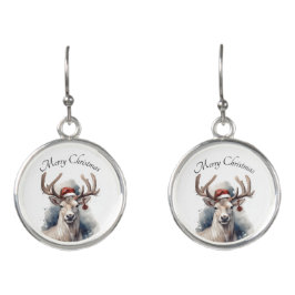 クリスマストインデナー、カスタマイズ可能 イヤリング