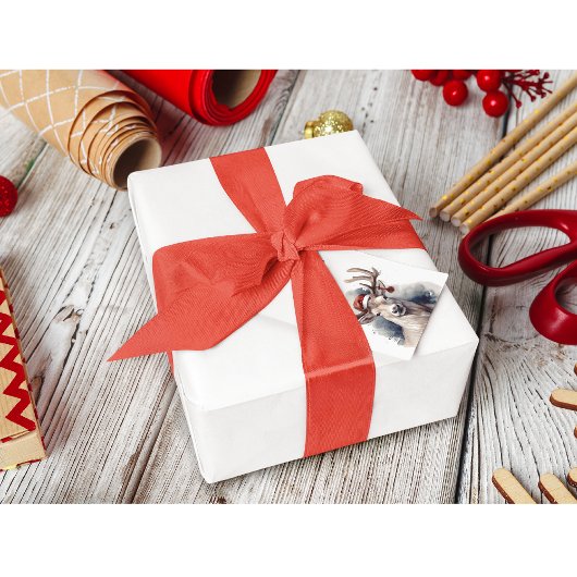 クリスマストインデナー、カスタマイズ可能 ギフトタグ