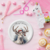 クリスマストインデナー、カスタマイズ可能 ペーパープレート (パーティー)