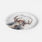 クリスマストインデナー、カスタマイズ可能 ペーパープレート (アングル)