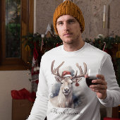 クリスマストインデナー、カスタマイズ可能 Tシャツ