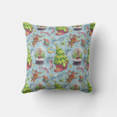 クリスマストインデナー&スノーグローブ装飾用クッション クッション (裏面)