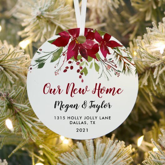 クリスマストゥールニューホームフローラオーナメント メタルオーナメント (インサイチュ)