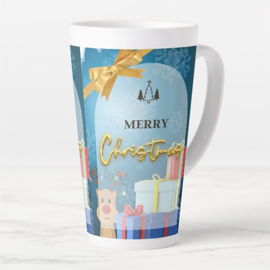 クリスマストスタイルラテマグ カフェラテマグ (右アングル)