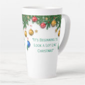 クリスマストスタイルラテマグ カフェラテマグ (右アングル)