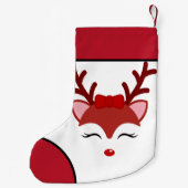 クリスマストナイダー顔 スモールクリスマスストッキング (裏面)