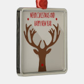 クリスマストナカイお尻カッコいいエルモダンク メタルオーナメント (右)