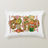 クリスマストナカイのアクセント枕 アクセントクッション (正面)