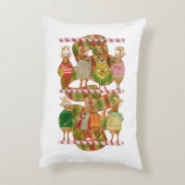 クリスマストナカイのアクセント枕 アクセントクッション (裏面(縦))