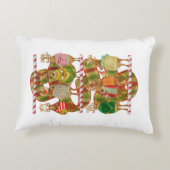 クリスマストナカイのアクセント枕 アクセントクッション (裏面)